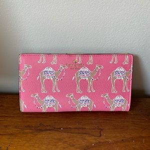 Brand new Kate spade camel wallet